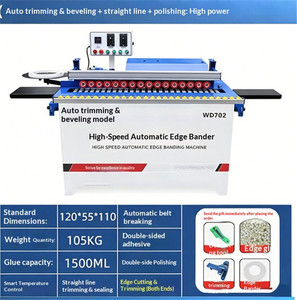 เครื่องปิดขอบอัตโนมัติความเร็วสูงสำหรับการแปรรูปแผ่นไม้เฟอร์นิเจอร์ - Product Image 2