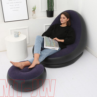Canapé gonflable portable confortable pour l'intérieur et l'extérieur, idéal pour la détente - Vente en gros