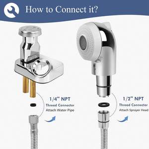 Filetage en acier inoxydable de haute qualité de luxe 1M/1.5M/2M/3M/5M tuyau de douche Flexible en métal Tube de douche tuyau Flexible de douche - Product Image 2