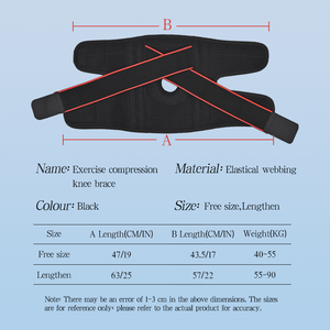<span class=keywords><strong>Rodillera</strong></span> Ajustable Unisex <span class=keywords><strong>con</strong></span> Soporte de Resorte Antideslizante para Levantamiento de Pesas, Prevención de Lesiones - Product Image 5