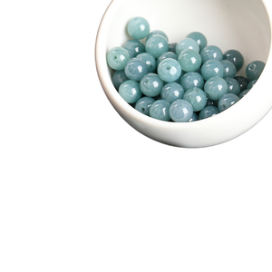 Perles rondes lâches de 6 mm, collection de jadéite multicolore, accessoires et matériaux pour la fabrication de colliers - Product Image 1