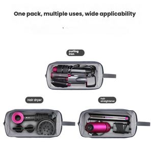 Bolsa de nailon ligera para secador de pelo, impermeable, resistente al desgaste, con diseño de figura humana, portátil, multifuncional, para rizador de pelo - Product Image 4