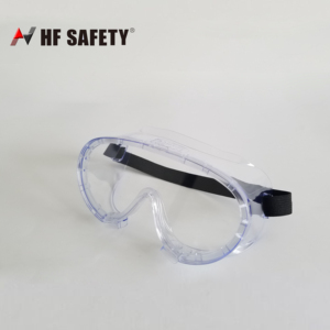 Gafas de seguridad transparentes antivaho antiarañazos resistentes a las salpicaduras químicas y a los impactos con protección ocular superior - Product Image 1