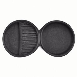 Étui de rangement pour écouteurs en EVA rigide de haute qualité, forme ronde, logo personnalisé, pochette pour écouteurs/haut-parleurs - Product Image 3
