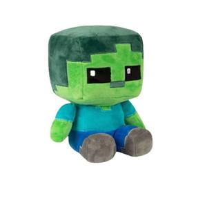 Porte-clés en peluche super doux pour garçon, cadeau <span class=keywords><strong>d</strong></span>'anniversaire, figurines de dragons Ender, Creeper, Zombie et Coolie - Product Image 3
