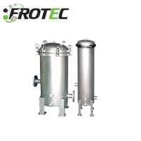 Boîtier de filtre industriel à cartouches multiples en acier inoxydable 304/316 avec cartouche filtrante 222/226/plate pour usines de fabrication