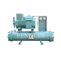 Refroidisseur d'unité de compresseur alternatif à faible bruit de réfrigération de chambre froide 8HP Bitze unité de condensation refroidie à l'eau