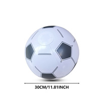 Jouets promotionnels avec logo personnalisé, ballon de football, de basket-ball, de volley-ball, de rugby, ballon de plage gonflable, PVC écologique, jouet de plage d'extérieur