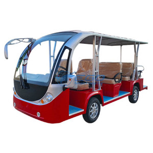 Oferta Especial de Fábrica: Autobús Turístico Eléctrico de Cuatro Ruedas, Estilo Abierto, Colores Personalizables, Sin Puertas - Product Image 1