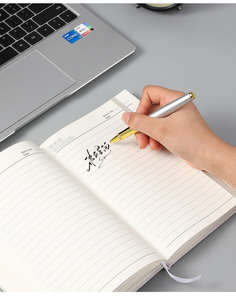 판매 촉진 리넨 커버 노트북 a5 바인딩 메모장 하드 커버 일기 노트북 사무용품 학용품 사용자 정의 가능 - Product Image 6