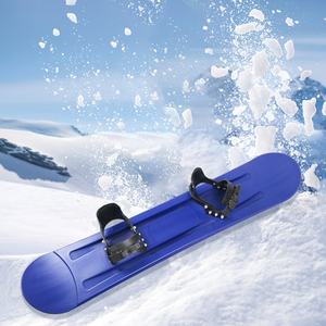 2024 mode enfants Double pêche Scooter Berserk Mini plastique bébé neige <span class=keywords><strong>Ski</strong></span> traîneau luge - Product Image 1