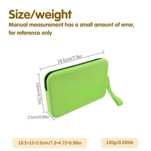 Étui de rangement en silicone imperméable, résistant à l'eau, durable, élégant et portable pour cartes de crédit et passeports - Utilisation en voyage toute saison - Product Image 5