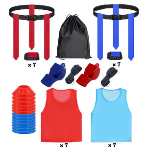 Cinturones Desmontables para Flag Football con Hebilla de Aire, Cintas Multicolores, Equipo de Fútbol Americano para Entrenamiento de Niños y Adultos - Product Image 2