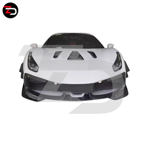 Nuevo Kit de Carrocería de Fibra de Carbono Seca Challenger EVO para <span class=keywords><strong>Ferrari</strong></span> <span class=keywords><strong>458</strong></span> con Parachoques, Faldones Laterales y Alerón - Product Image 5