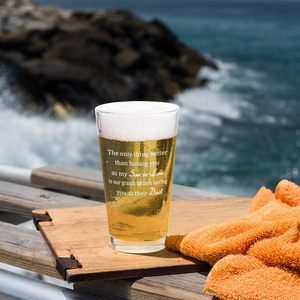 15 once di birra da una pinta di vetro "l'unica cosa migliore per avere <span class=keywords><strong>il</strong></span> mio bicchiere da bere" regalo di compleanno di Natale per <span class=keywords><strong>il</strong></span> <span class=keywords><strong>genero</strong></span> - Product Image 5
