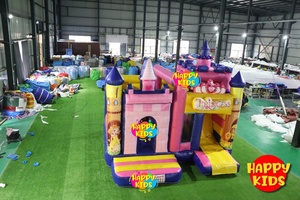 2024 bãi biển bên công chúa Chất lượng cao Inflatable combo/thư bị trả lại lâu đài/multiplay cho trẻ em/Tiêu chuẩn Châu Âu - Product Image 5