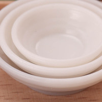 Mini-bol à l'échelle 1:12, modèle de vaisselle miniature pour maison de poupée OB11, aliments miniatures pour jeu de simulation de scène de vie, accessoires d'ornement DIY