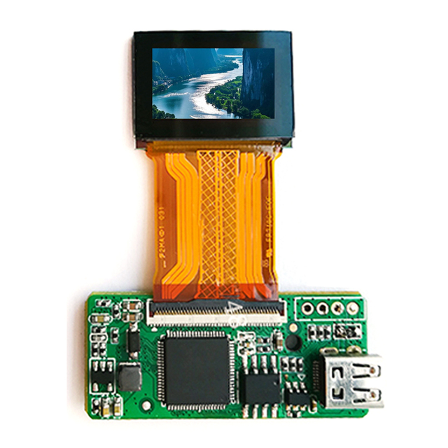 0.7 Inch OLED Screen Module 1920*1080 Micro Display Modules for Viewfinder Small Display Adjustable Brightness HD MI 5V