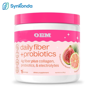 Complément Alimentaire Quotidien Bio Sans Gluten pour Adultes en Poudre avec Probiotiques, Collagène et Électrolytes – Favorise la Digestion (OEM) - Product Image 1