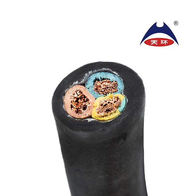 450/750V YCW Heavy-duty Rubber Sheathed Flexible Cable for Oilfield Drilling Rig and Harbor Crane