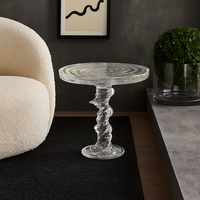JingYue Maßgefertigte Transparente Luxuriöse Acryl-Tischplatte Umweltfreundlich Langlebig Elegant Handgefertigte Möbel für Gewerbeflächen