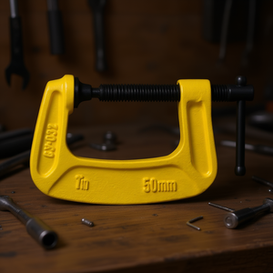 Abrazadera en C de 50 mm, de Acero Resistente, Herramienta de Taller - Product Image 3