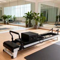 Machine de Pilates Reformer en alliage d'aluminium, directement de l'usine, pour studio et usage domestique, complète avec tous les accessoires