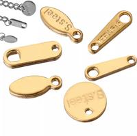 Embouts de chaîne en acier inoxydable, extensions de chaîne, petites breloques, pièces de finition pour la fabrication de bijoux, accessoires DIY