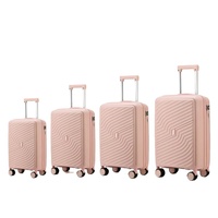 Ensemble de bagages quatre pièces 20" 24" 28" 32" pouces, grande capacité, valise de voyage multi-pièces, valise à roulettes, bagage à main