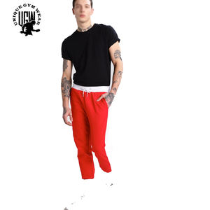 UNIQUE <b>GYM</b> WEAR Professional Men's T-Shirt Pakistan Half Sleeve O-Neck Custom Printing Logo Plus Size 100% Cotton Quick Dry - Product Image 5