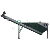 Zhongde mesin tekanan sekrup lumpur basah tanaman Sludge batu basah Dewatering pengolahan limbah 35L/S 15kW roda gigi Motor 1 tahun