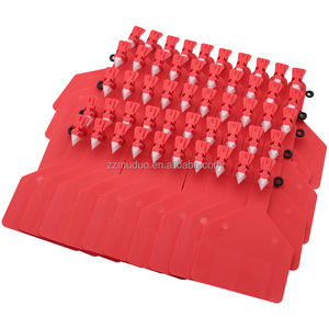 Étiquettes auriculaires en plastique TPU, pièces, imprimé animaux, étiquettes pour chèvre, mouton, bovin, cochon, cheval, bétail, vache, mollet - Product Image 1