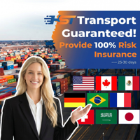 Soluciones de Logística de Transporte Marítimo Económico DDP con LCL y CFL, Impuestos y Aranceles Pagados, a Europa, Alemania y Reino Unido