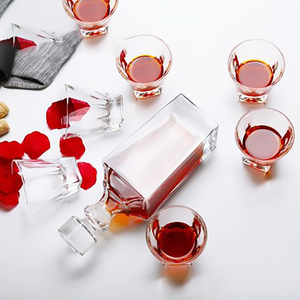 Vintage Transparent Elegant Red Wine Crystal <strong>Glass</strong> Pubg Wine <strong>Decanters</strong> 1l <strong>Cut</strong> Large Wine Bottles - Product Image 2