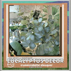 Branches <span class=keywords><strong>de</strong></span> feuilles d'eucalyptus pour les arrangements floraux DIY <span class=keywords><strong>de</strong></span> mariage et d'événements à domicile, plantes vertes artificielles, verdure pour votre jour spécial - Product Image 2