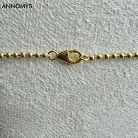 Collier chaîne dégradée en argent S925 avec moissanite, plaqué or, couleur D, scintillant et délicat, idéal comme cadeau pour femme - Vente en gros