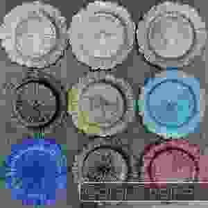 Premium 13 Inch Turquoise Reef Charger <b>Plates</b> Unbreakable Plastic <b>Decorative</b> <b>Plates</b> for Beach Wedding Party Decorations - Product Image 6