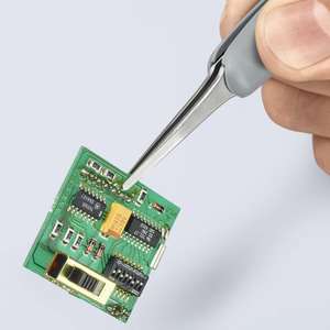 Knipex-92 21 13แหนบวัดความแม่นยำพร้อมที่จับยางแหนบ4003773088639 ESD - EAN - Product Image 2