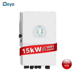 Deye 15kW hibrid invertör SUN-15K-SG01HP3-EU-AM2 yüksek gerilim pil desteklenen 3 fazlı 15kw invertör için CNC/otel soğutucular - Product Image 1