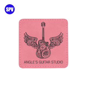 <span class=keywords><strong>3</strong></span> "X <span class=keywords><strong>3</strong></span>" quadrado laserável couro patch com adesivo - Product Image 6