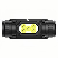 Lampe frontale ultra-lumineuse 2300LM, portée 110M, rechargeable par USB 1800mAh, pour activités de plein air et situations d'urgence