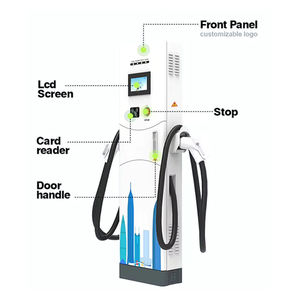 Chargeur rapide DC refroidi par eau 480KW 600KW CCS2 GB/T CCS1 CCS2 pour station de recharge de véhicules électriques - Product Image 3