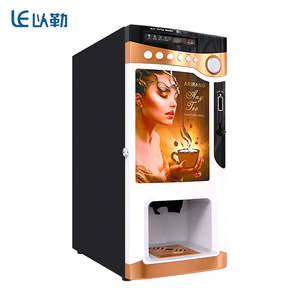 Machine à <span class=keywords><strong>café</strong></span> commerciale à monnayeur LE303V : <span class=keywords><strong>Distributeur</strong></span> de tasses pour zones à fort trafic avec 3 options de <span class=keywords><strong>café</strong></span> instantané en poudre - Product Image 4