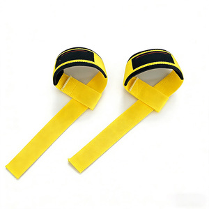 Sangles de musculation en polyester et coton de qualité supérieure, 1 paire, antidérapantes, pour la musculation et l'entraînement de force - Product Image 3