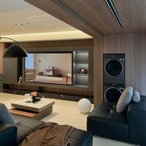 Meubles de maison modernes, armoires de rangement en bois fixes pour la salle à manger, pour la décoration de la maison - Product Image 6