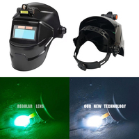 Casque de soudage à obscurcissement automatique avec LED, nouveauté populaire 2023