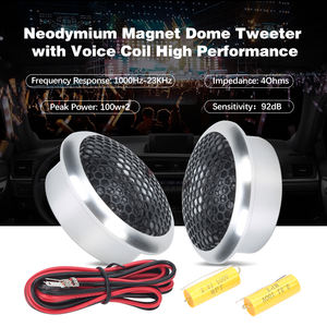 Super Tweeter à ruban, mini tweeter en aluminium, haut-parleur de haute fréquence en néodyme, haut-parleurs de <span class=keywords><strong>voiture</strong></span> - Product Image 2