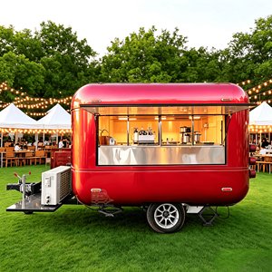 Food Truck Manufacturing For Food Shop Mobile Business Truck Mobile Food Shop Food Trailer With Full <b>Kitchen</b> - Product Image 2