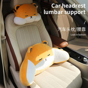 Almohada de soporte lumbar en forma de U Bar Bear, cojín ergonómico para asiento de coche, soporte para espalda y cuello, uso en las cuatro estaciones - Product Image 4