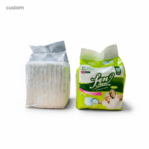 Couches jetables super absorbantes imprimées pour adultes, taille L XL, avec protection 3D anti-fuites pour l'incontinence des <span class=keywords><strong>personnes</strong></span> âgées - Product Image 3